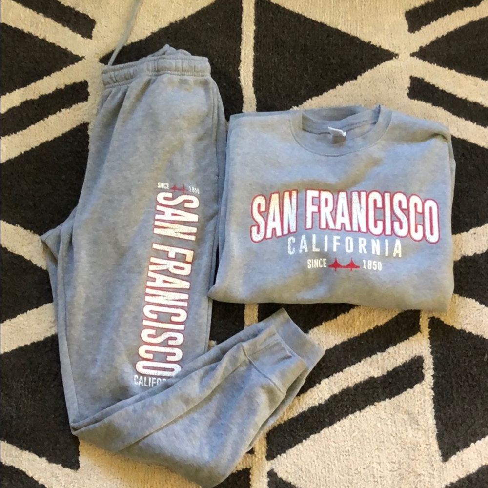 San Francisco joggers set